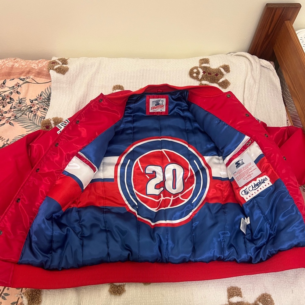 Mens Detroit Pistons Jacket